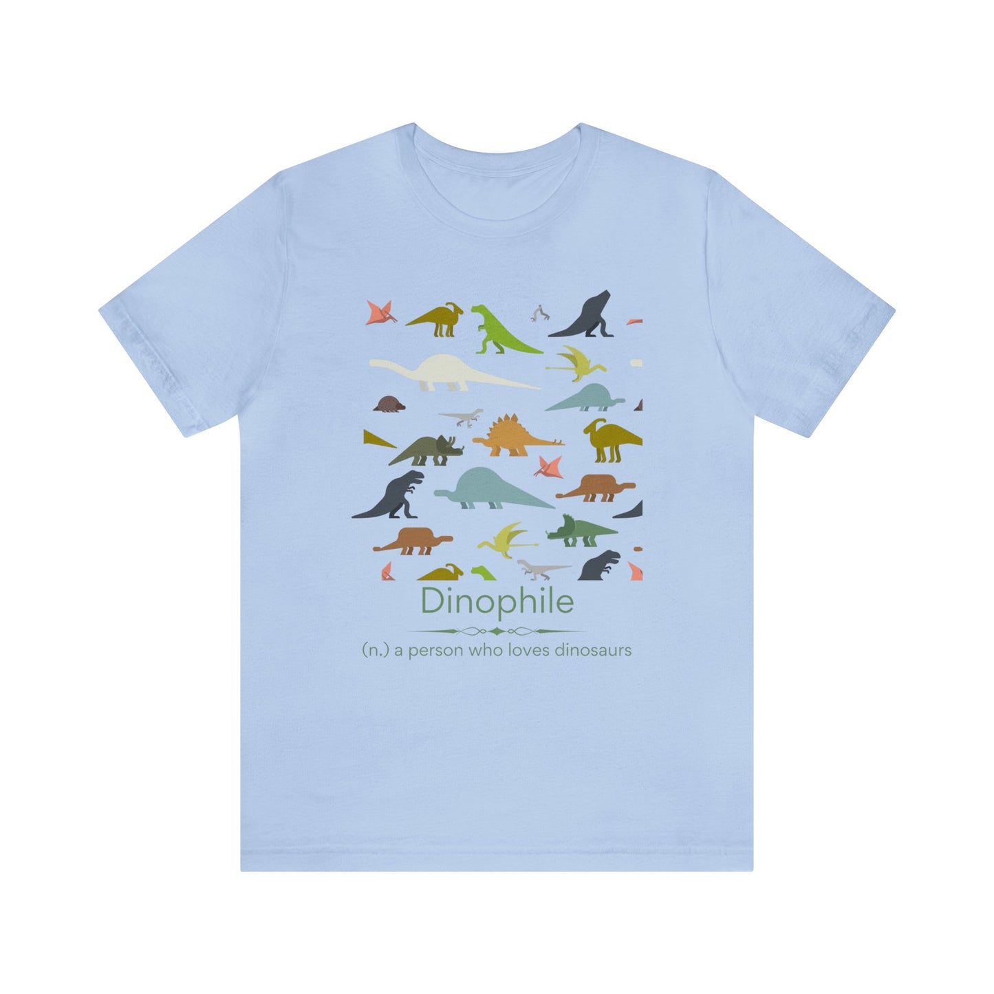 Dinophile - dinosaur lover T-shirt