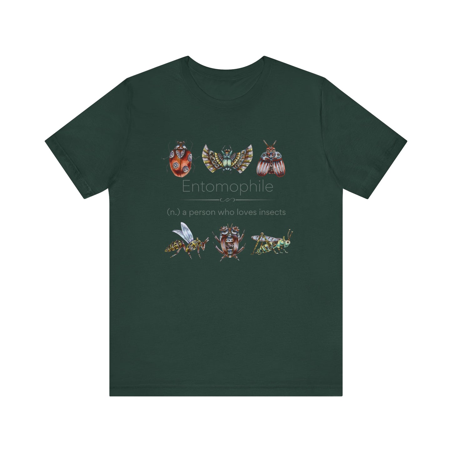 Entomophile II - lover of insects T-shirt