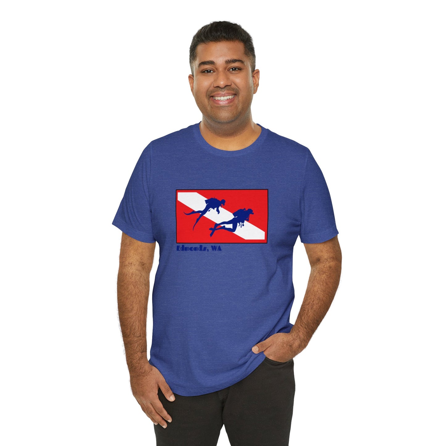 Edmonds Scuba Dive Flag T-shirt