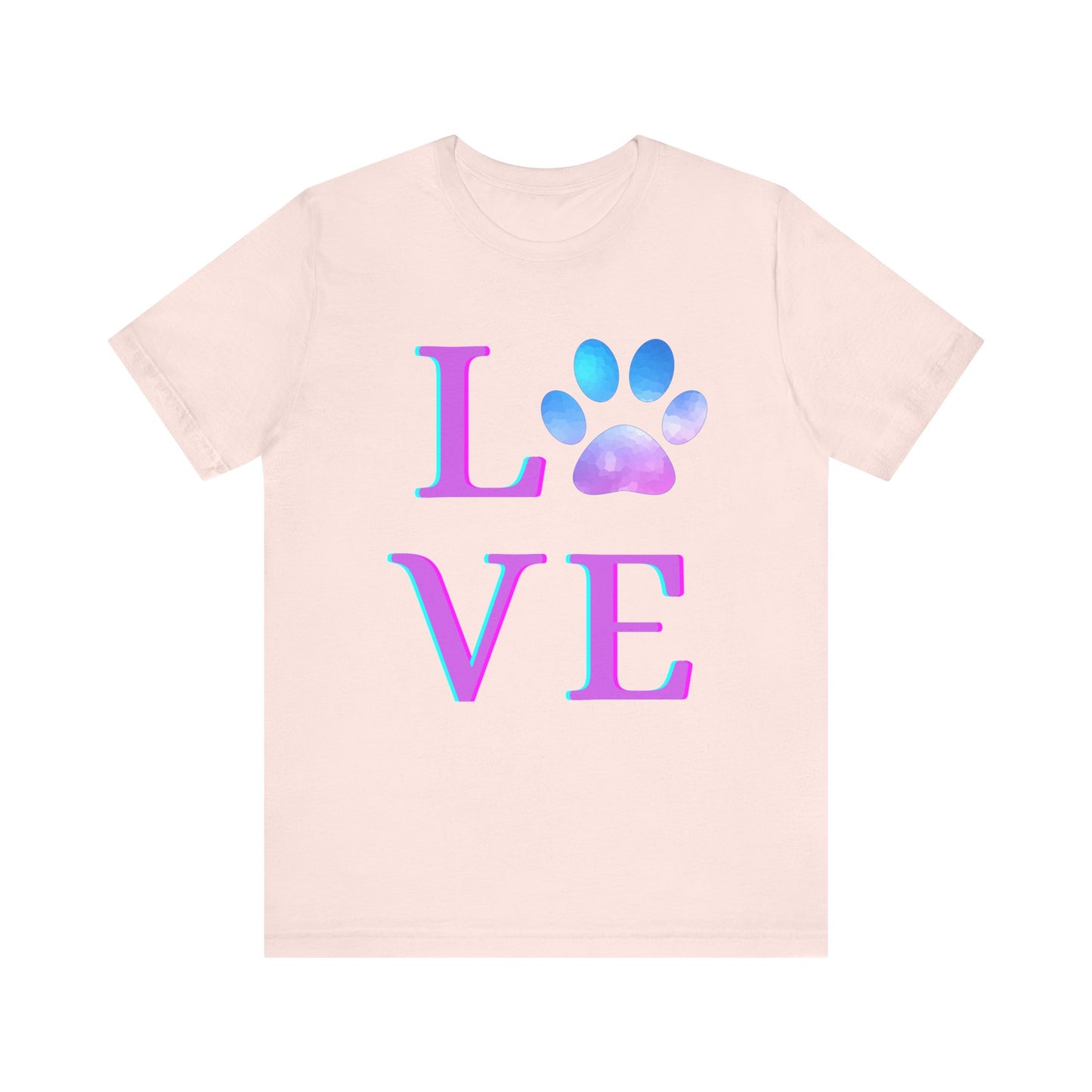 Love Paw Print T-shirt