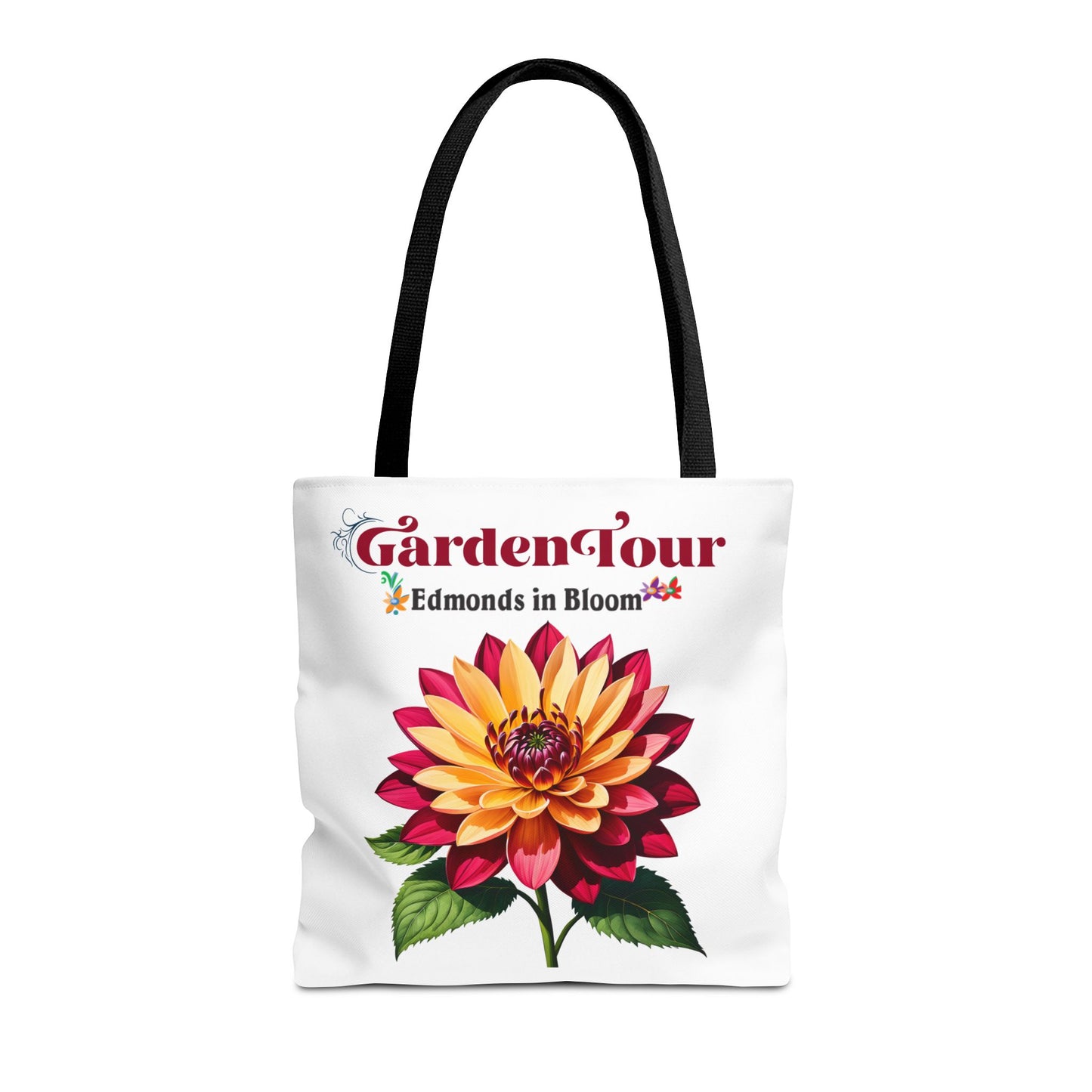 Edmonds in Bloom Garden Tour 2026 Tote Bag (White)