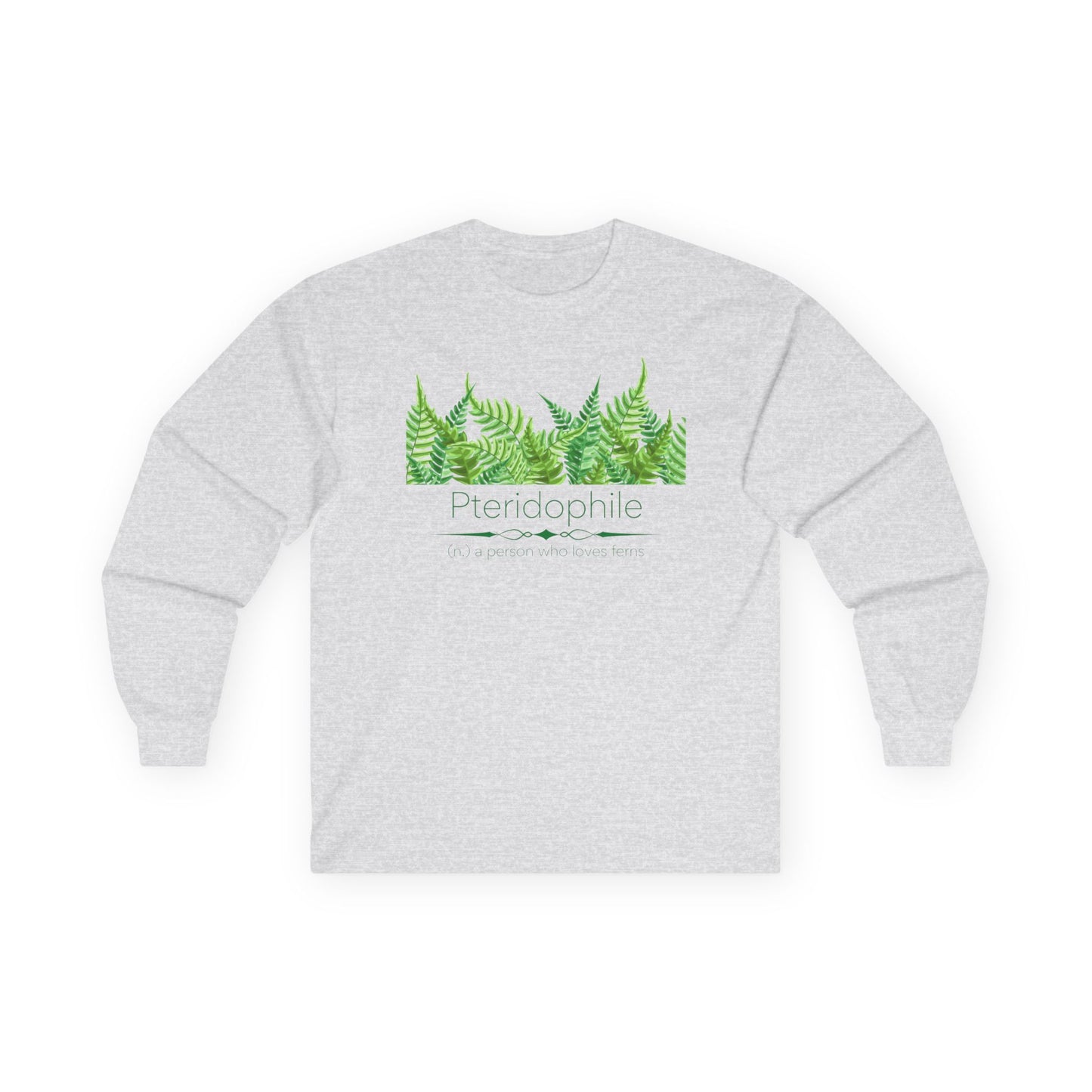 Pteridophile Cotton Long Sleeve Tee