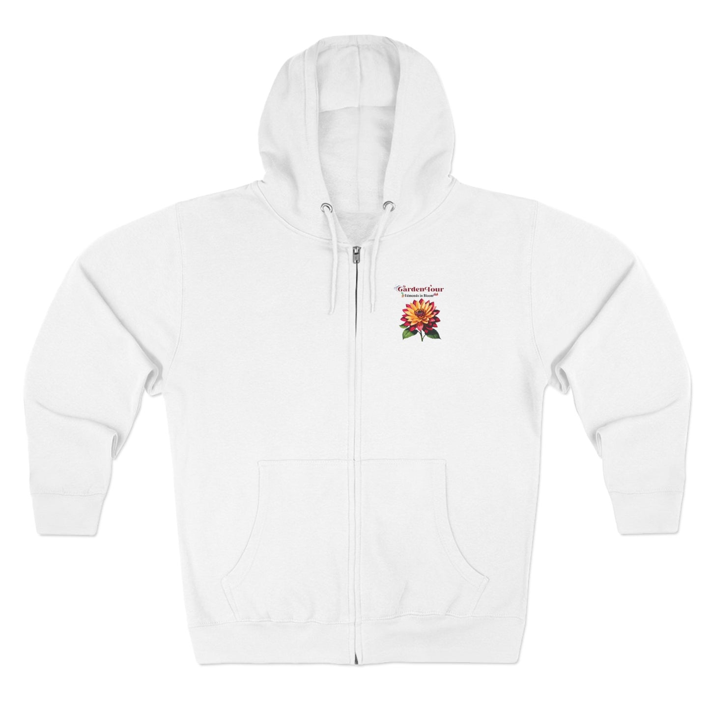 Edmonds in Bloom Garden Tour 2026 Unisex Full-Zip Hoodie