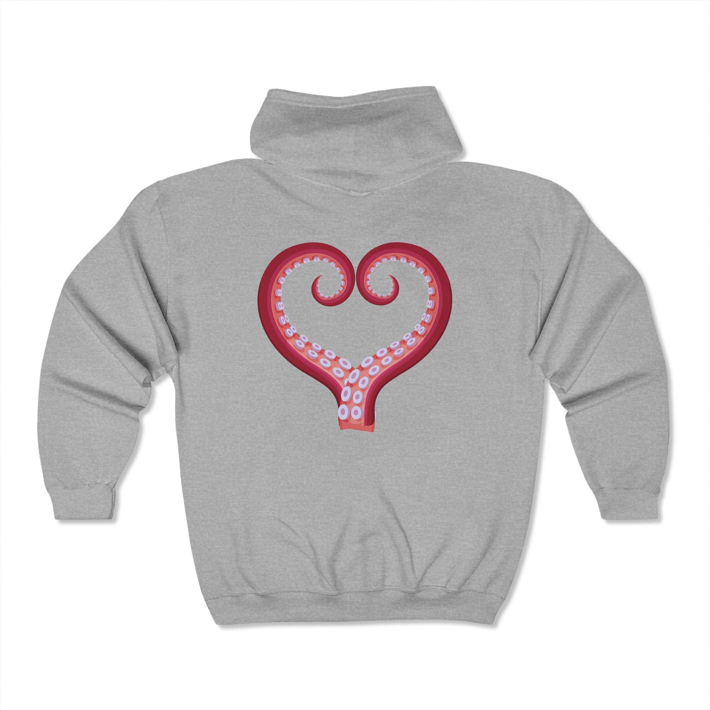 Octopus Love Full Zip Hoodie