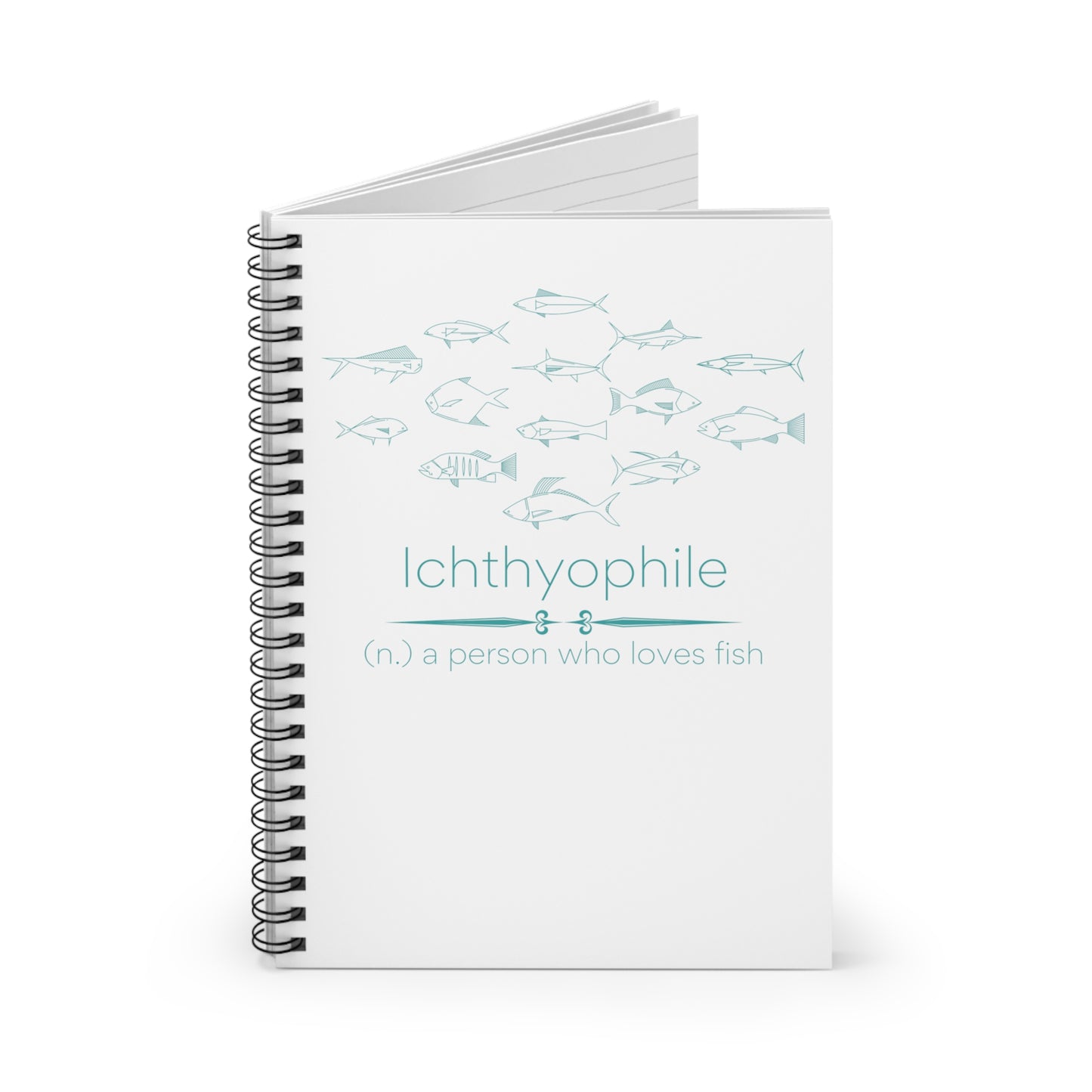 Ichthyophile II Spiral Notebook - Ruled Line