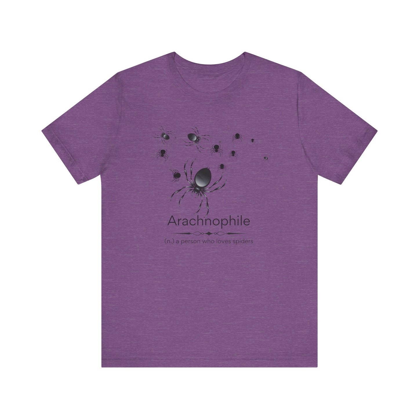 Arachnophile - spider lover T-shirt