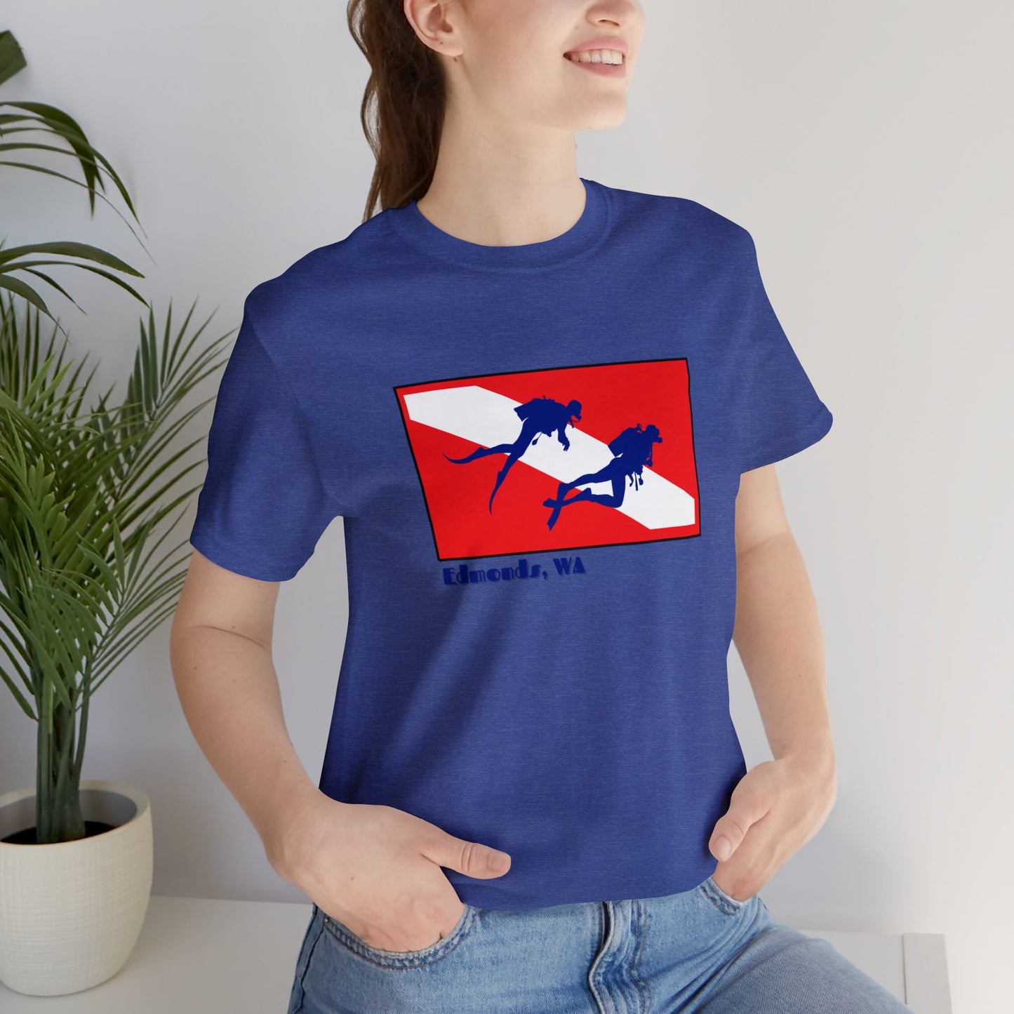 Edmonds Scuba Dive Flag T-shirt