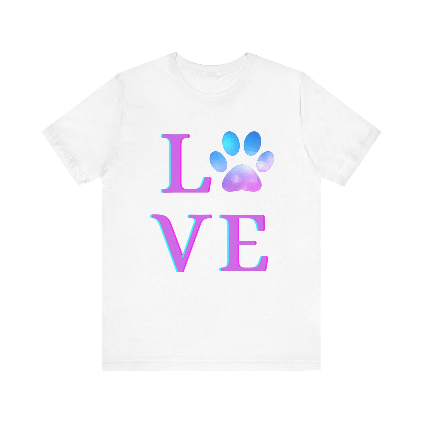 Love Paw Print T-shirt