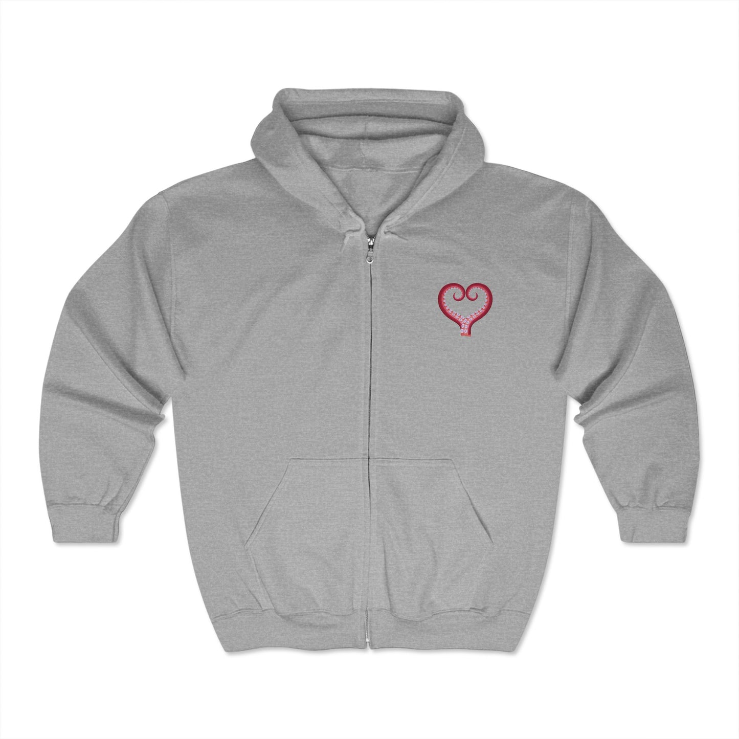 Octopus Love Full Zip Hoodie