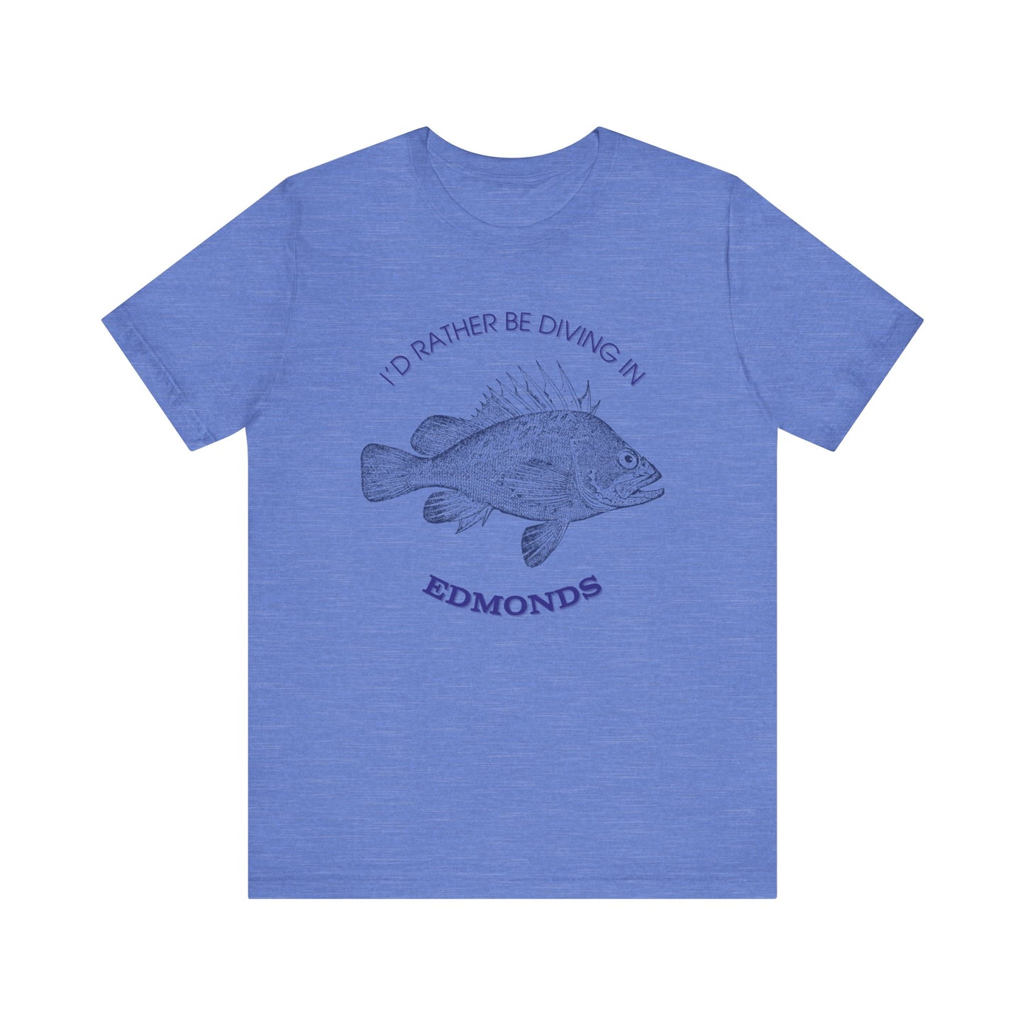 I'd Rather Be Diving in Edmonds T-shirt