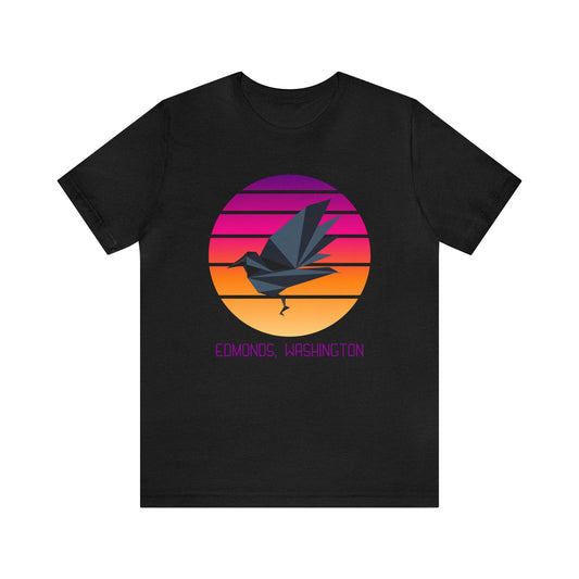 Sunset Crow Edmonds T-Shirt