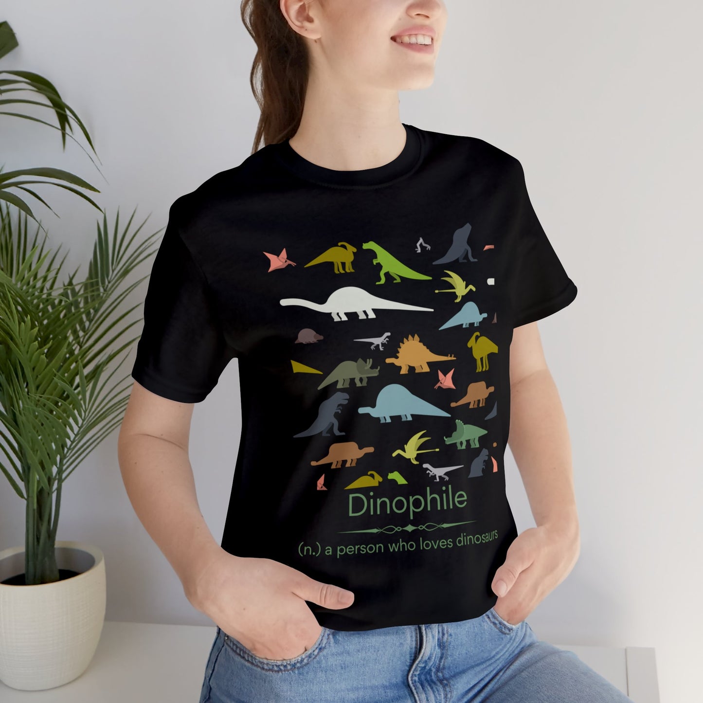 Dinophile - dinosaur lover T-shirt