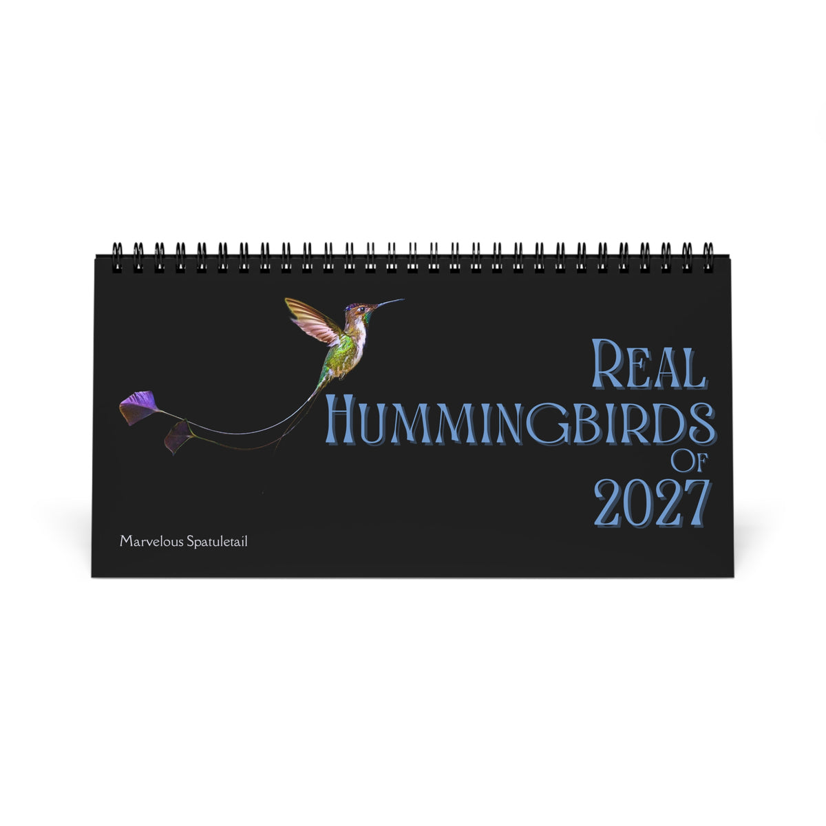 Real Hummingbirds of 2027 Desktop Calendar