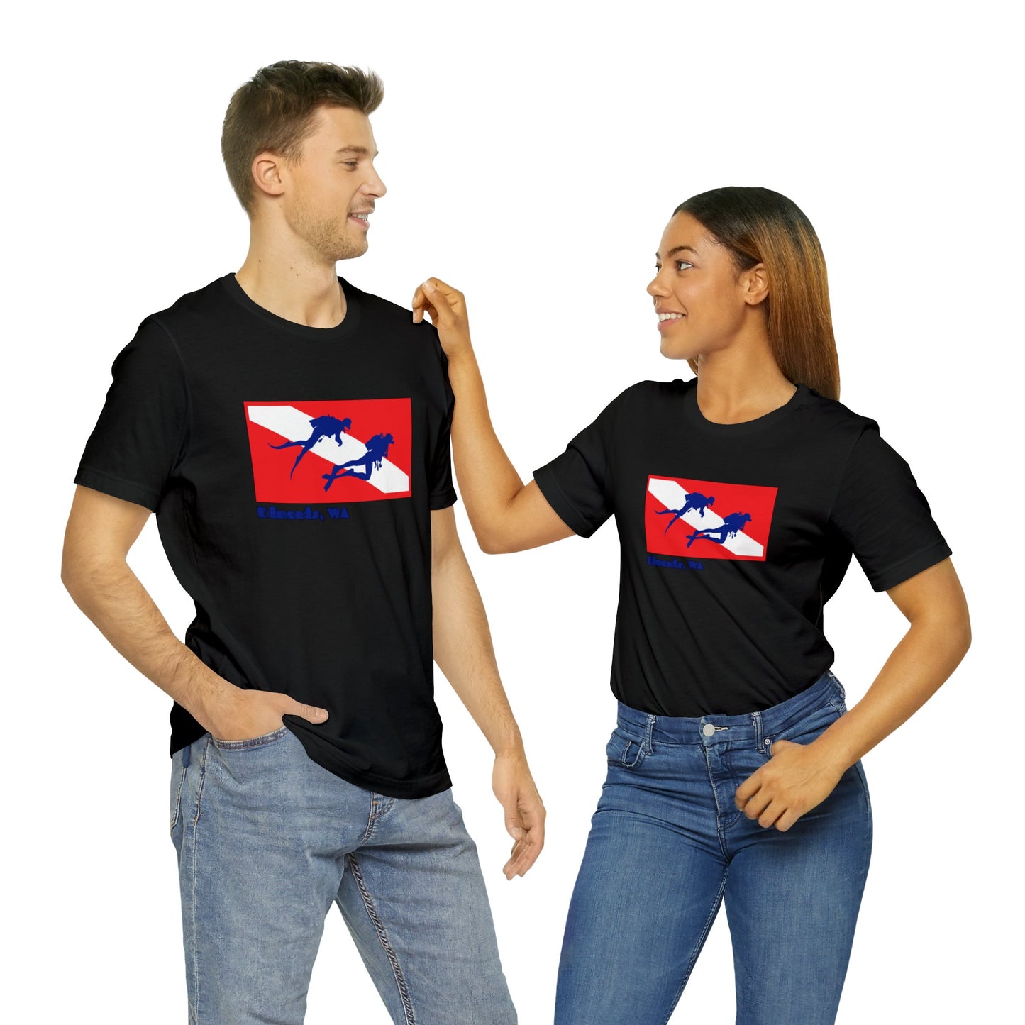 Edmonds Scuba Dive Flag T-shirt