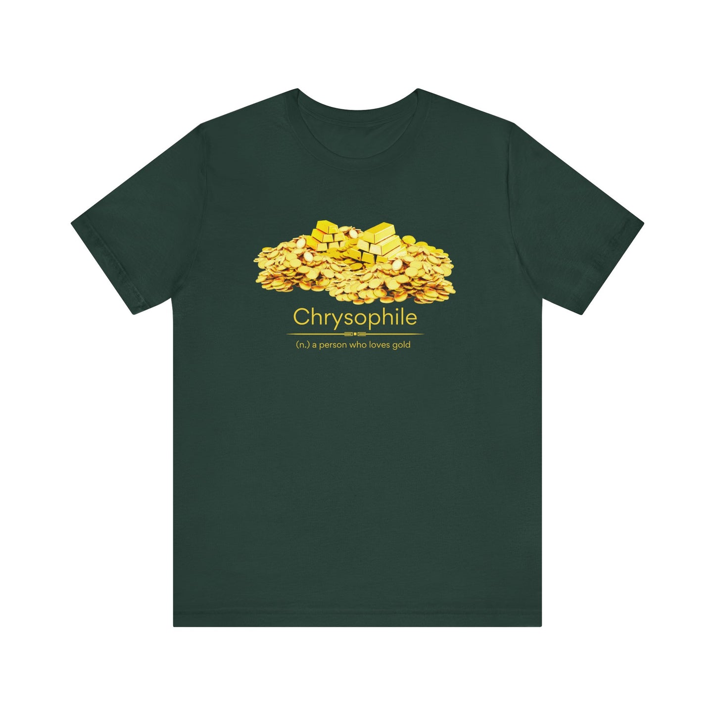 Chrysophile II - lover of gold T-shirt