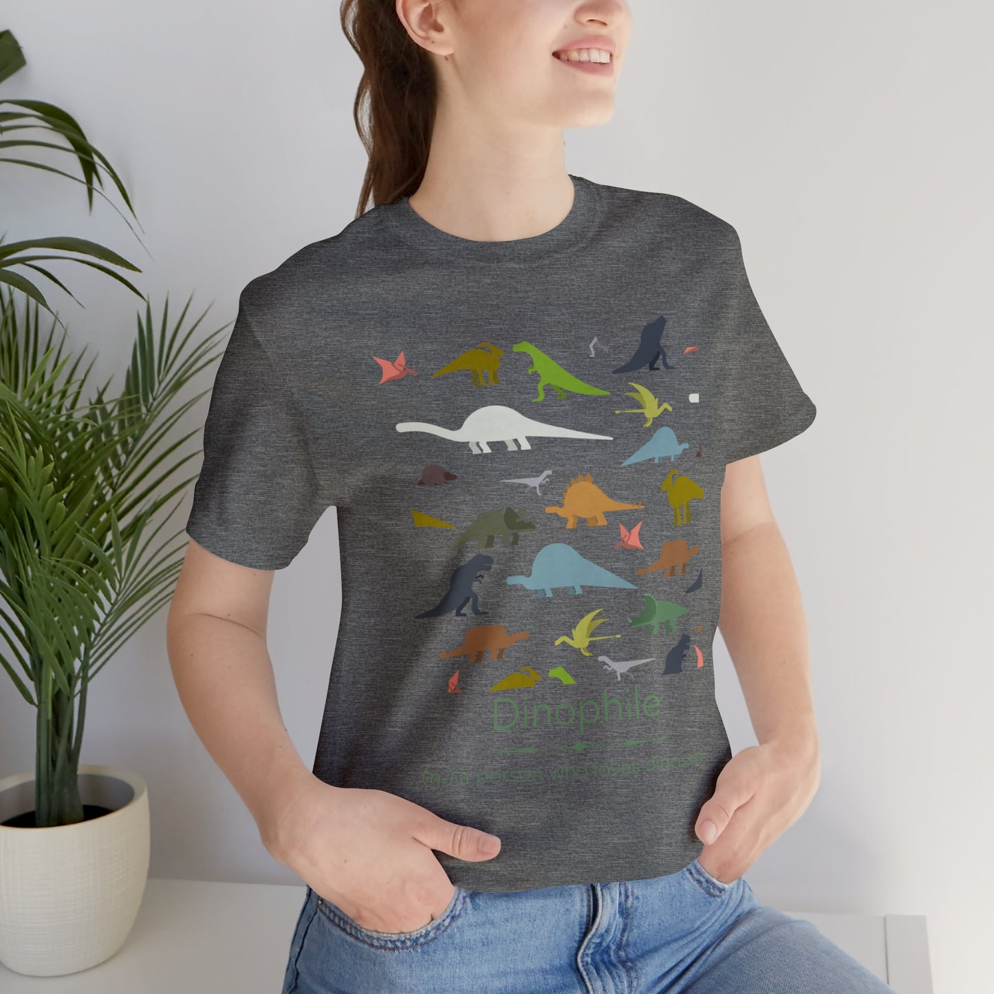 Dinophile - dinosaur lover T-shirt