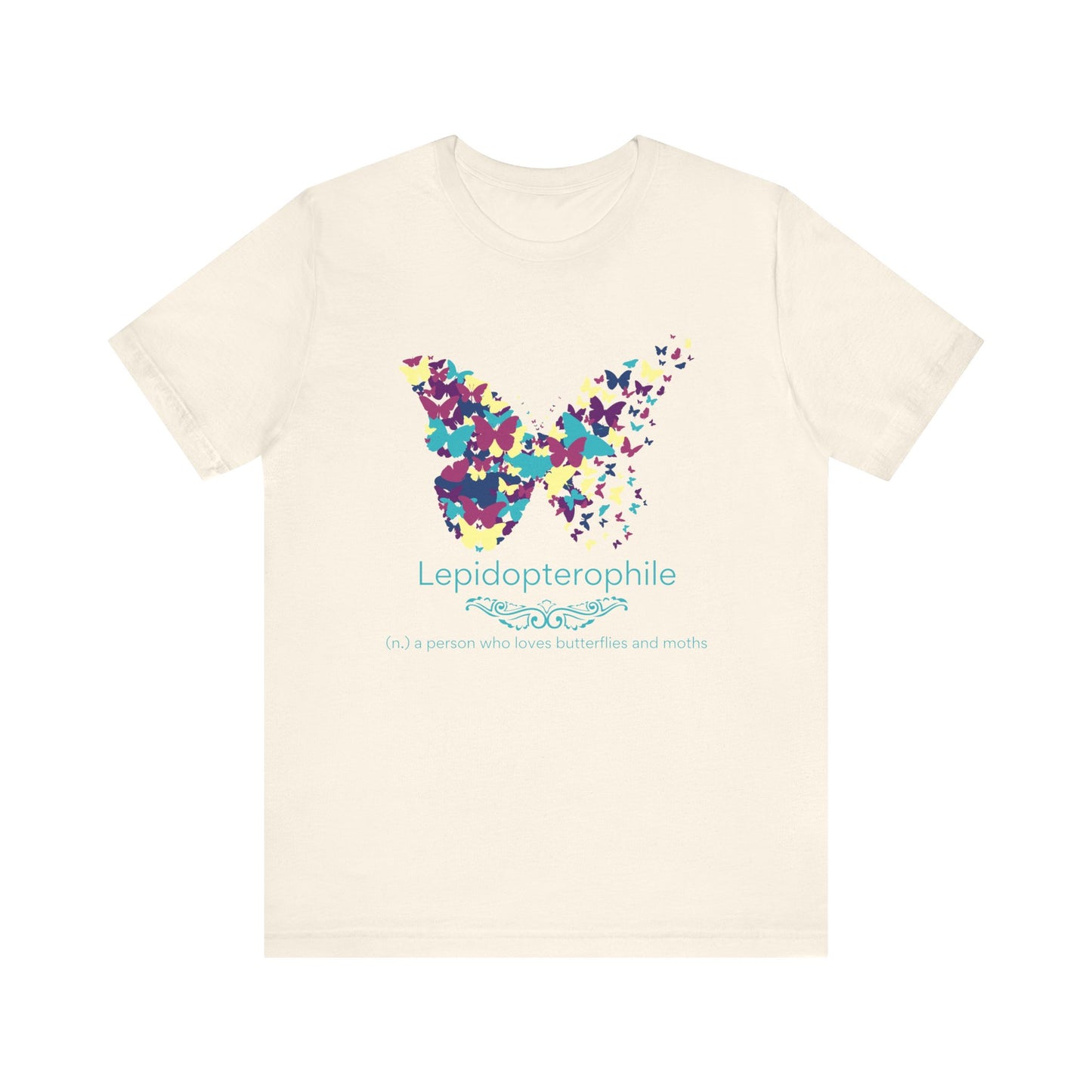 Lepidopterophile - butterfly and moth lover T-shirt