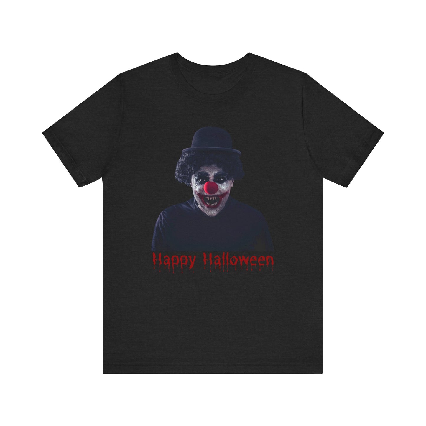 Scary Clown Happy Halloween T-shirt