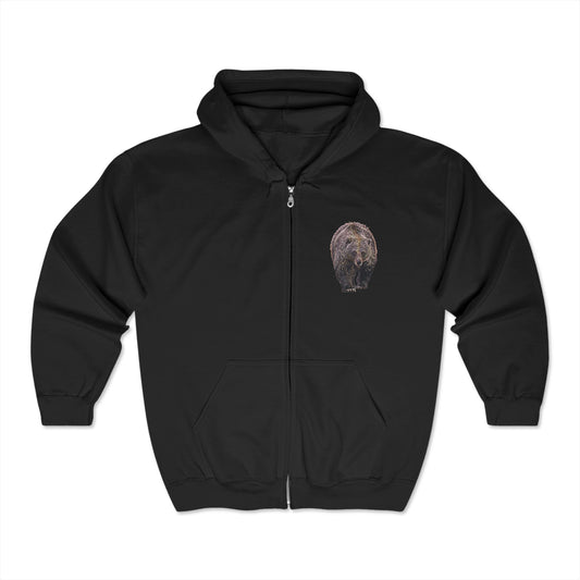 Big Beautiful Bear Premium Full Zip Hoodie