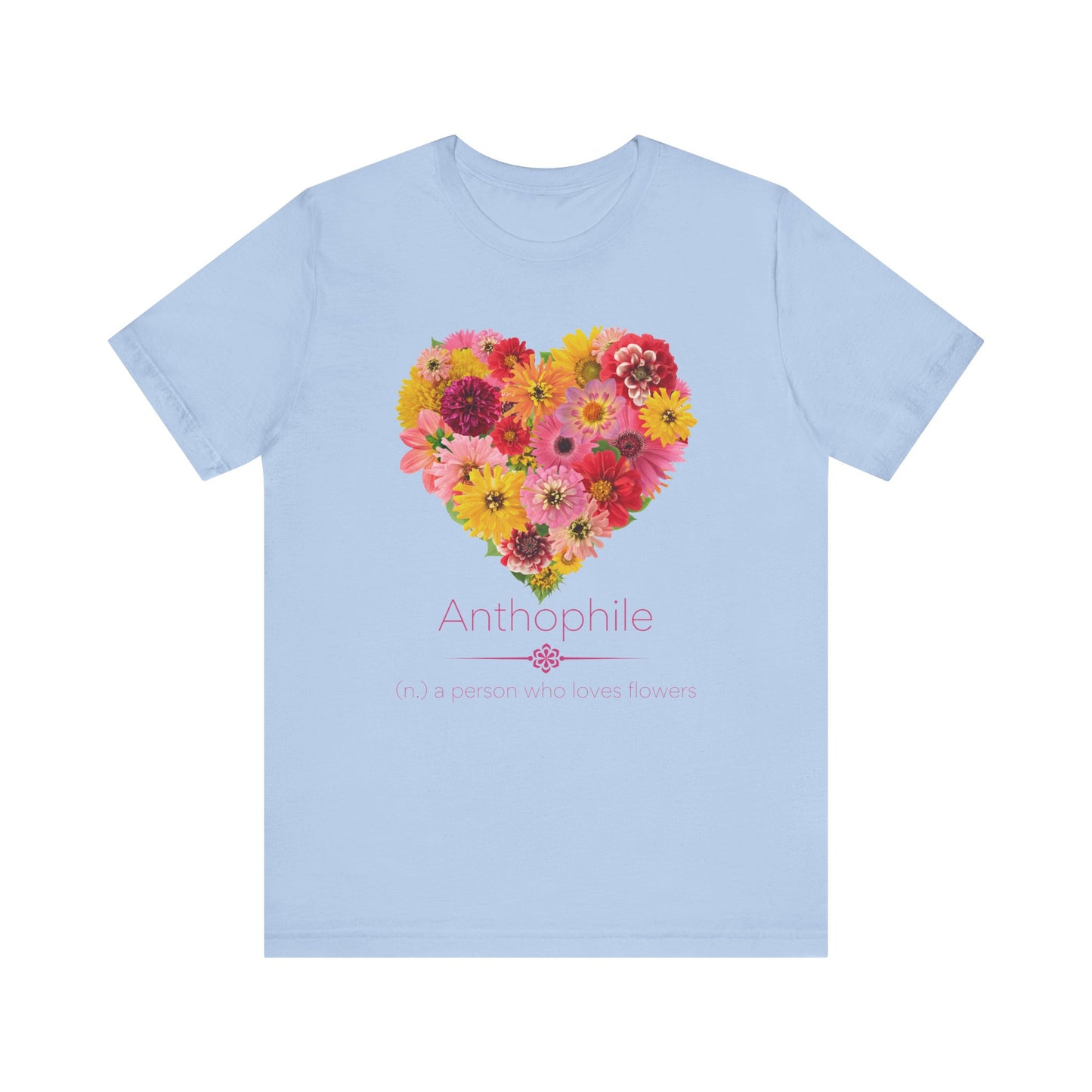 Anthophile - flower lover T-shirt