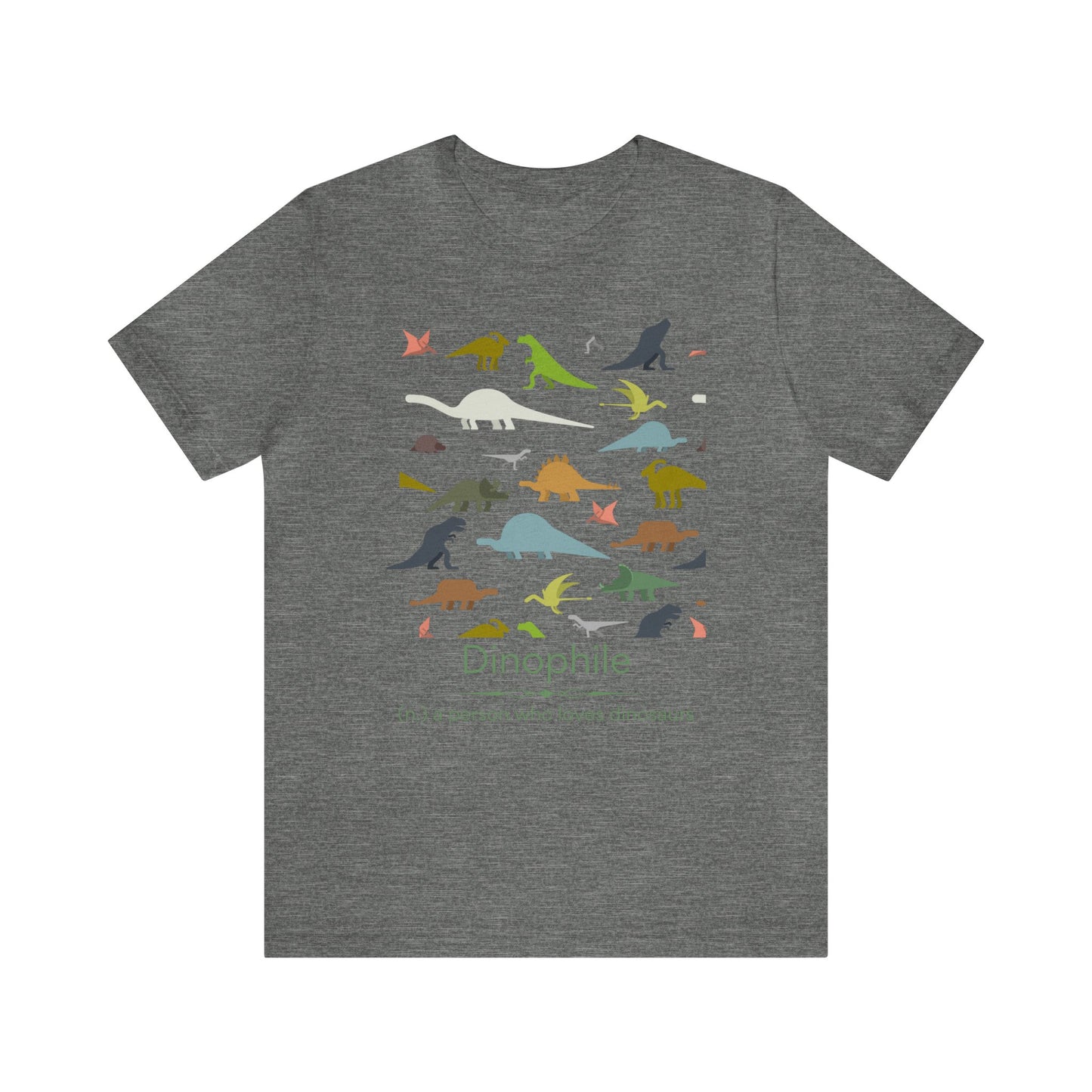 Dinophile - dinosaur lover T-shirt