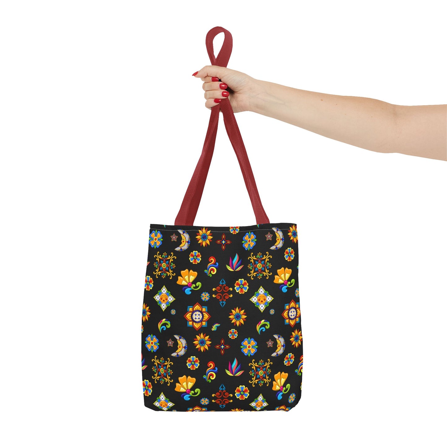 Talavera Mexican Tile Inspired Tote Bag