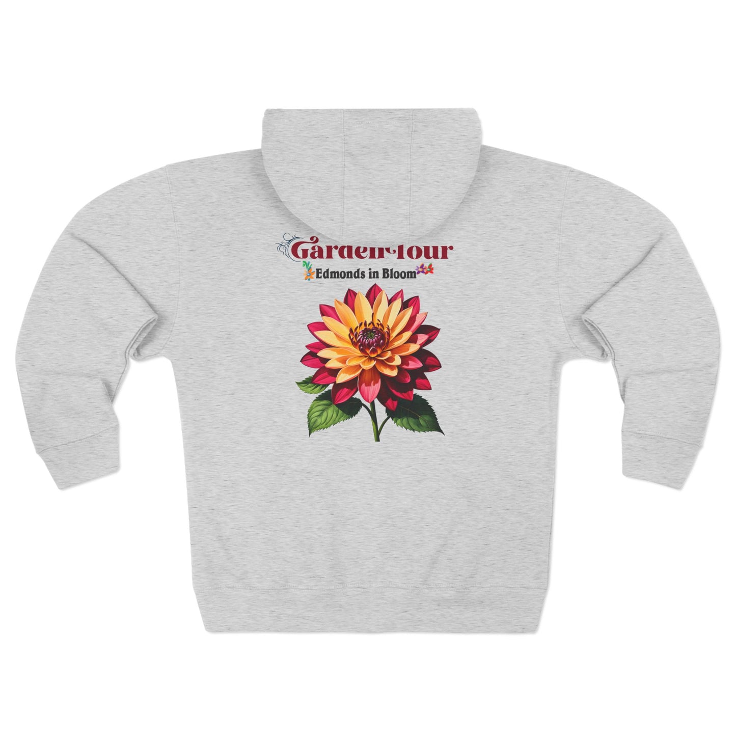 Edmonds in Bloom Garden Tour 2026 Unisex Full-Zip Hoodie