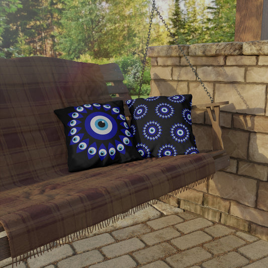 Evil Eye Outdoor Pillows