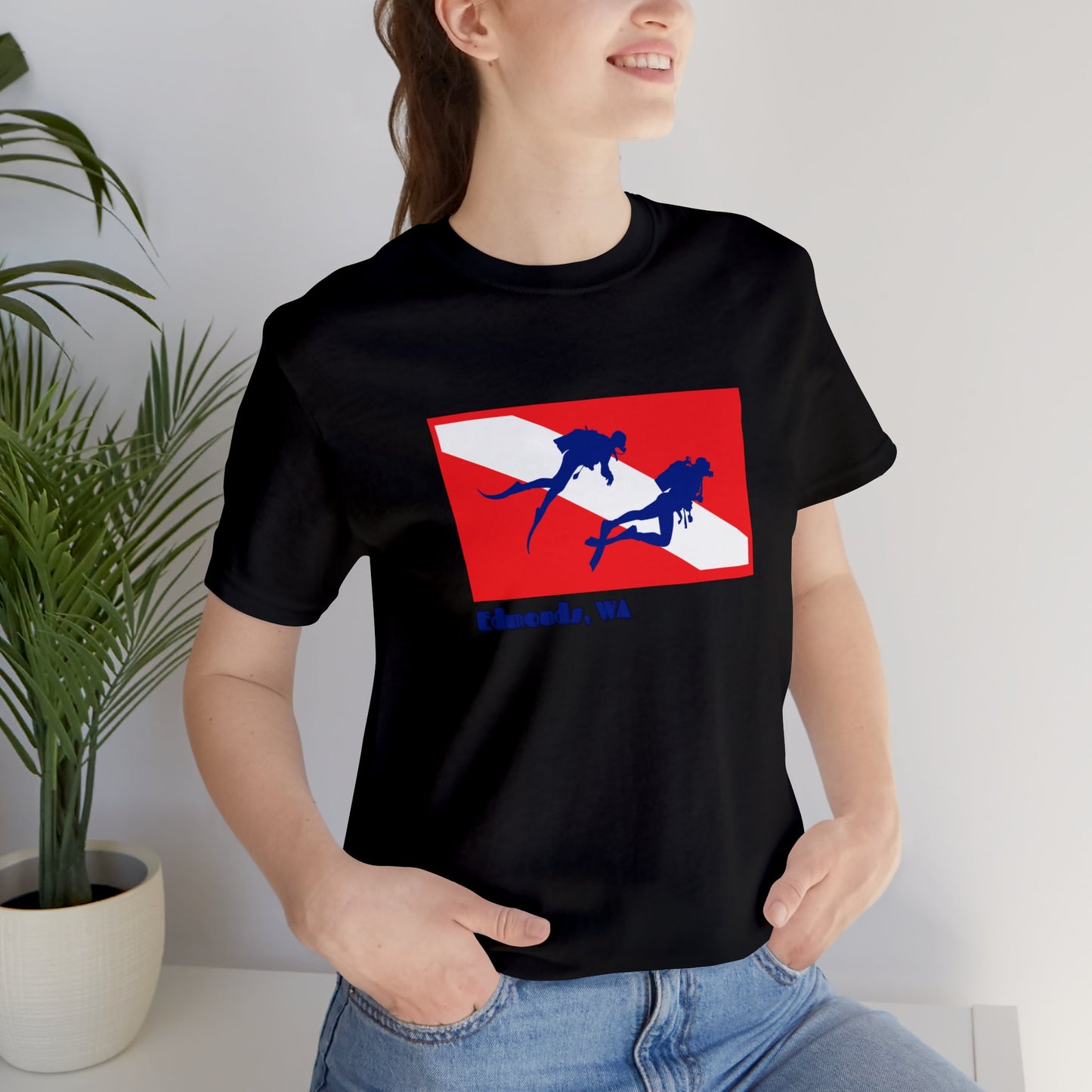 Edmonds Scuba Dive Flag T-shirt