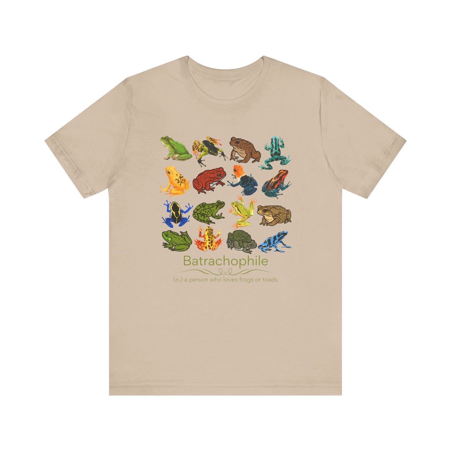 Batrachophile - frog lover t-shirt