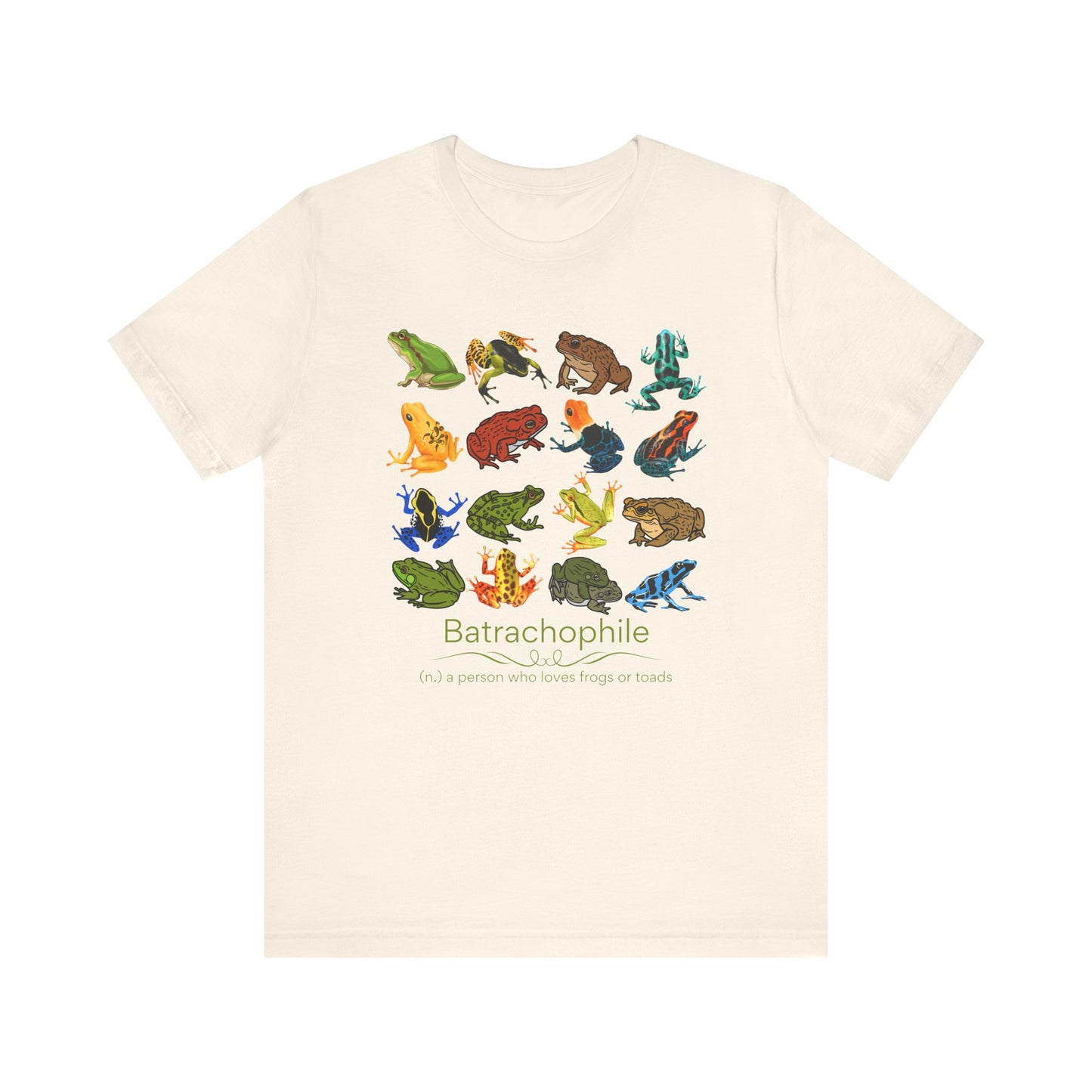 Batrachophile - frog lover t-shirt