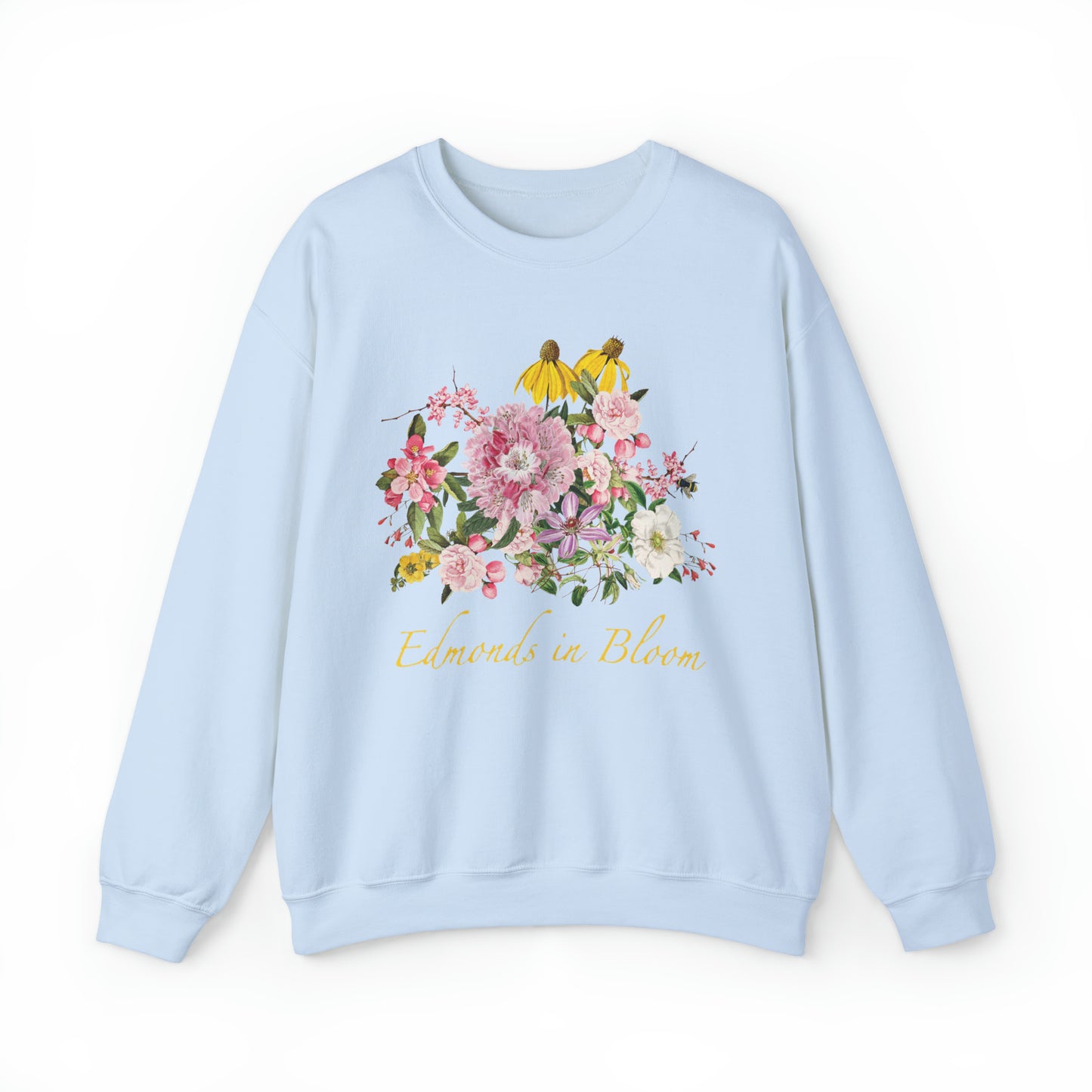 Edmonds in Bloom Unisex Crewneck Sweatshirt