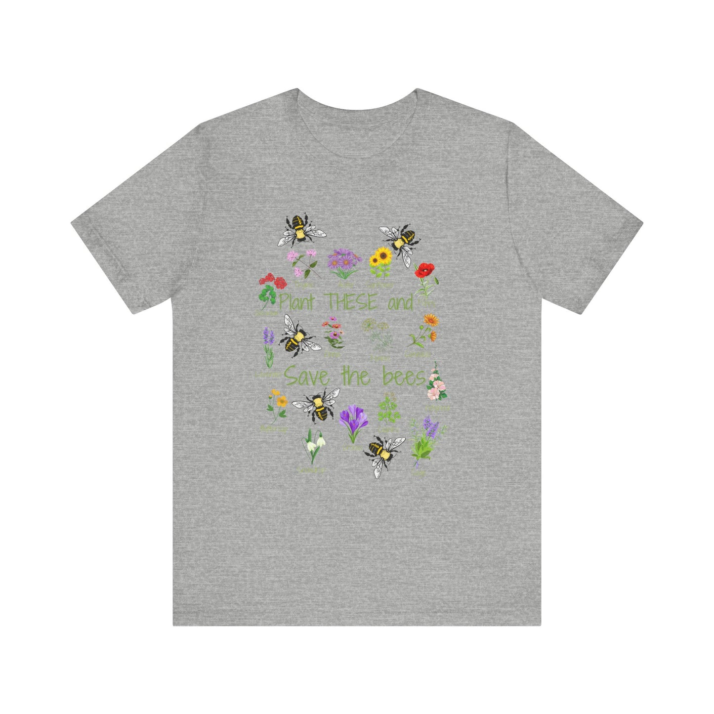 Plant THESE and Save the bees T-shirt