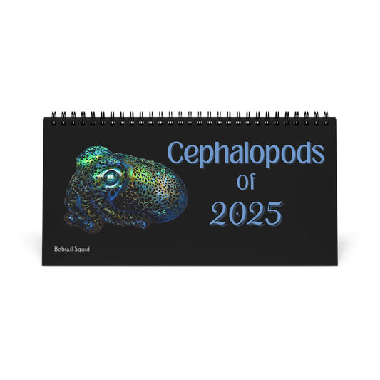 Cephalopods of 2025 Desktop Calendar