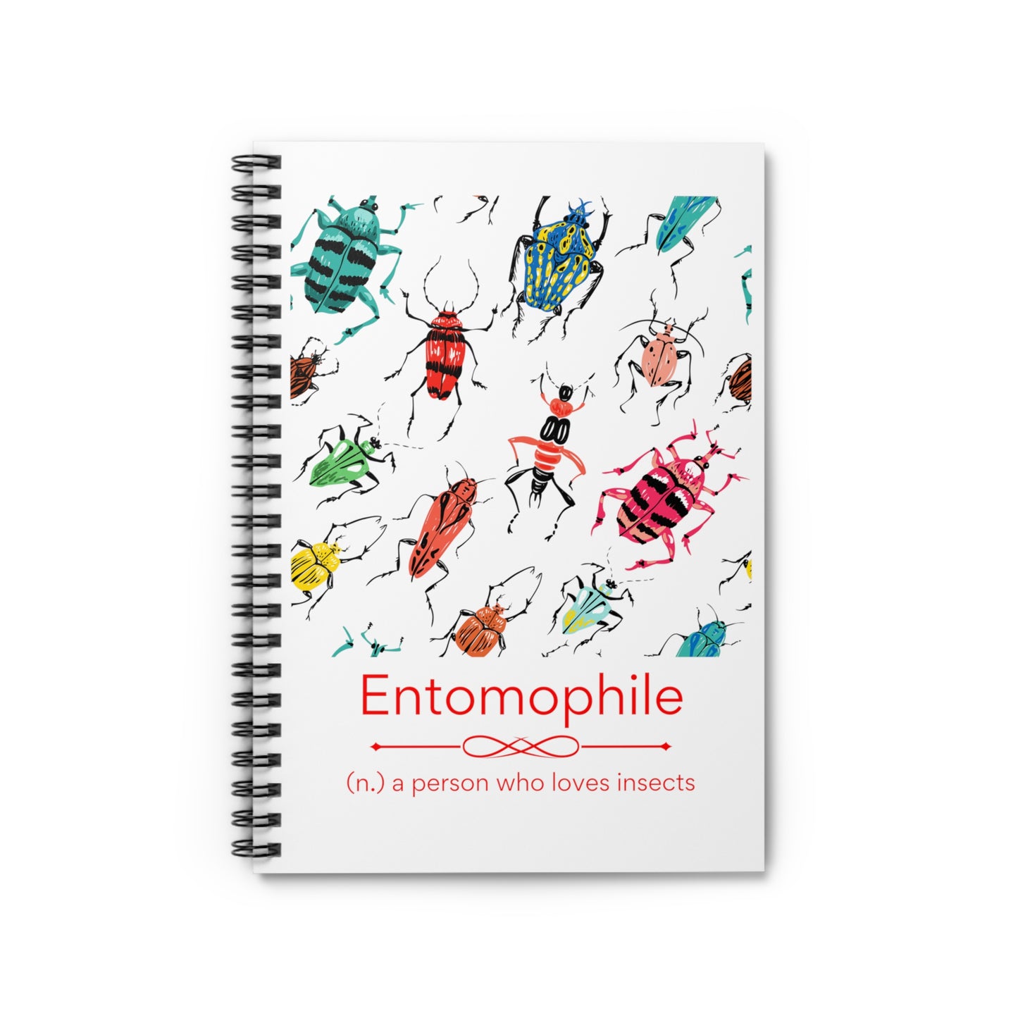 Entomophile Spiral Notebook - Ruled Line