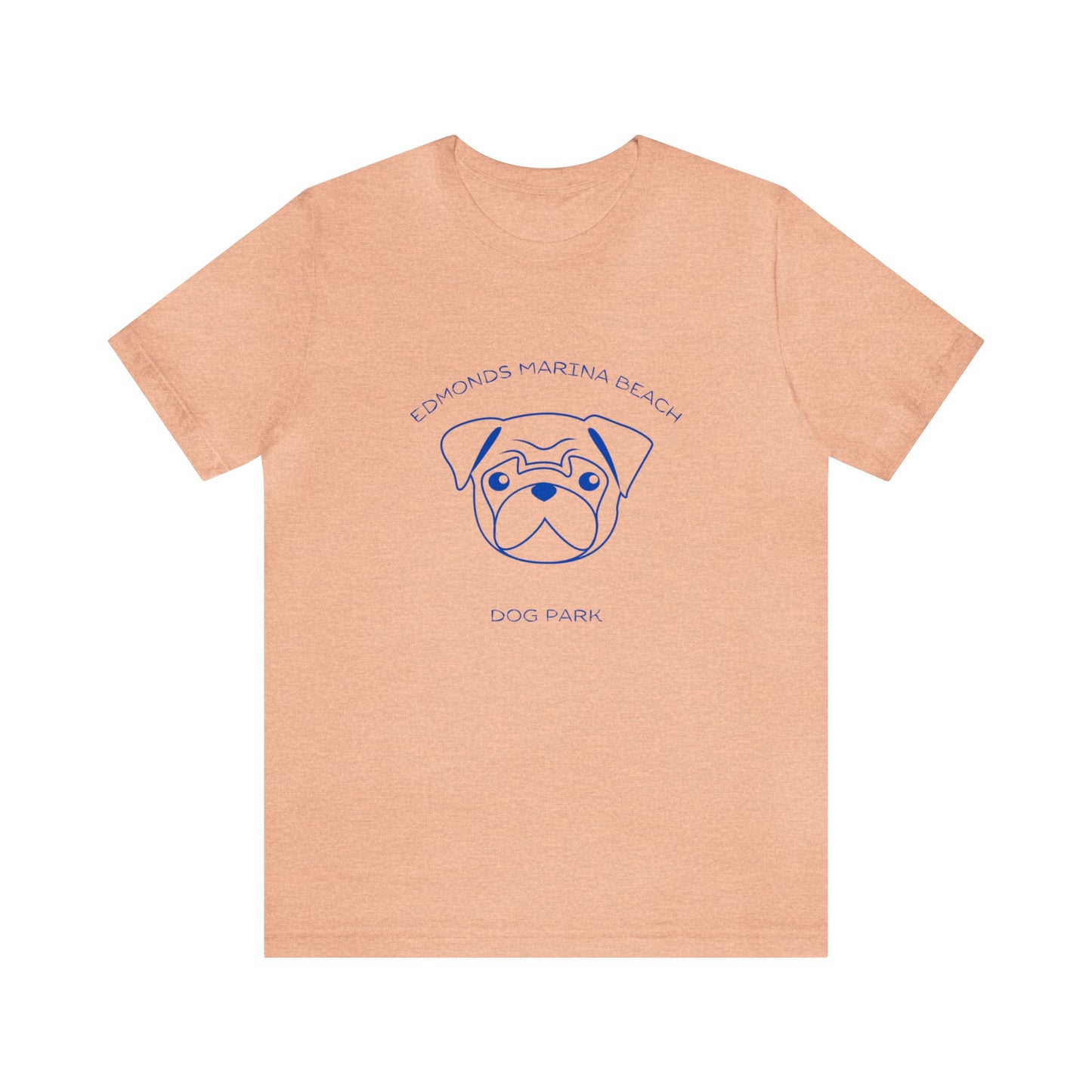 Edmonds Dog Park Pug T-shirt