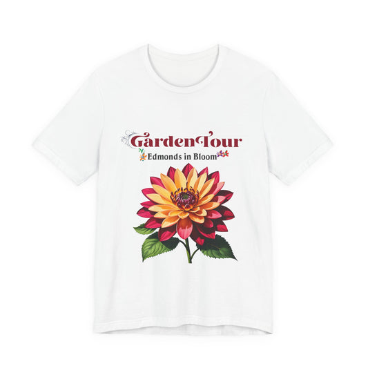 Edmonds in Bloom Garden Tour 2026 Unisex Jersey Short Sleeve Tee