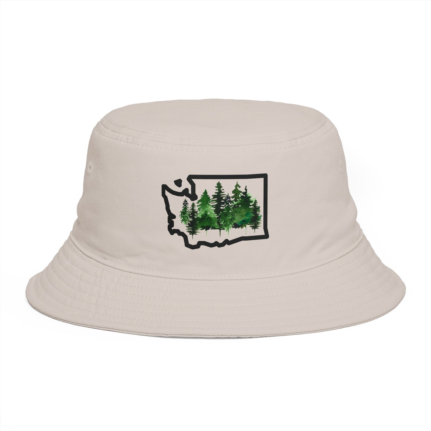 Washington State Trees Bucket Hat