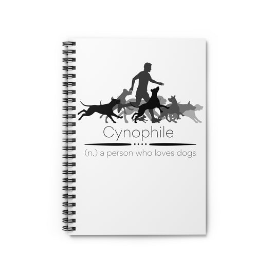 Cynophile Spiral Notebook - Ruled Line