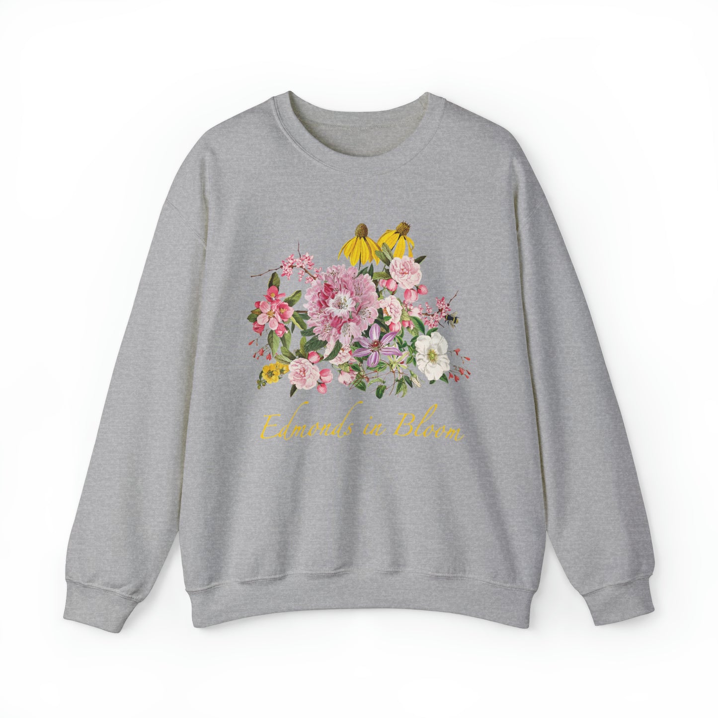 Edmonds in Bloom Unisex Crewneck Sweatshirt