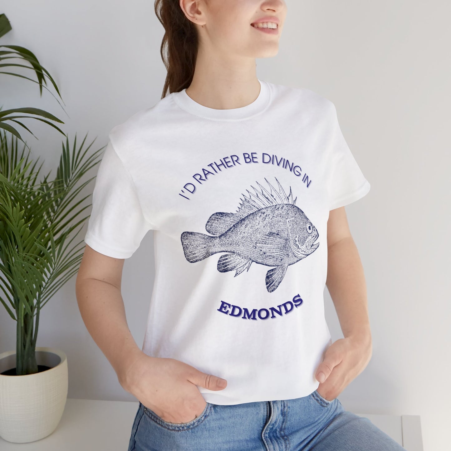 I'd Rather Be Diving in Edmonds T-shirt