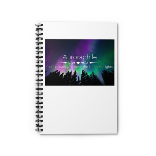 Auroraphile Spiral Notebook - Ruled Line