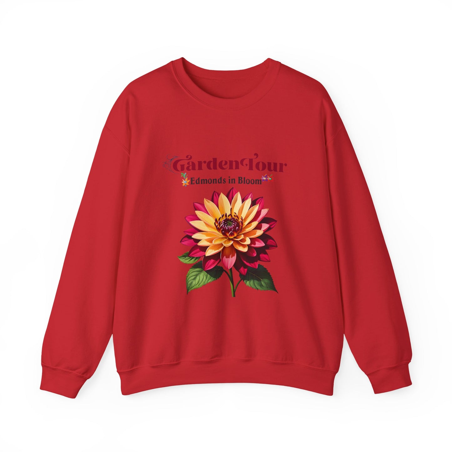 Edmonds in Bloom Garden Tour 2026 Unisex Heavy Blend™ Crewneck Sweatshirt