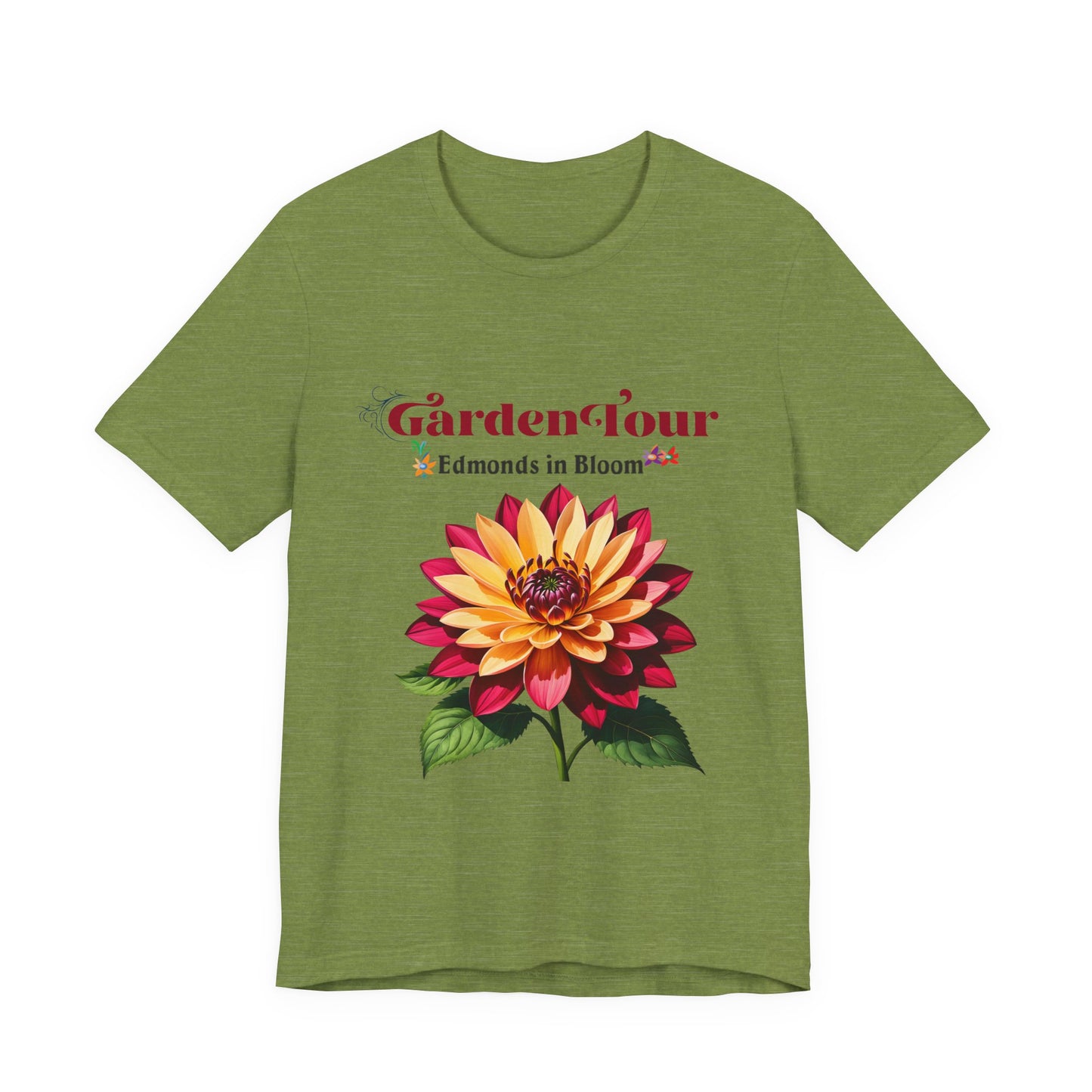 Edmonds in Bloom Garden Tour 2026 Unisex Jersey Short Sleeve Tee