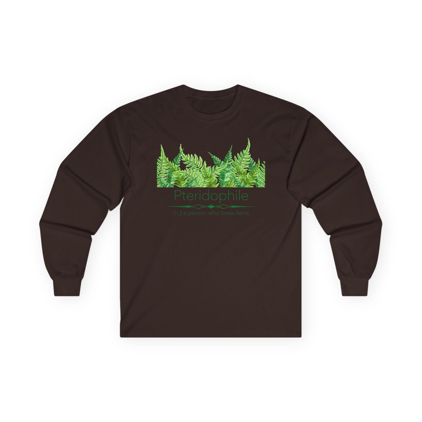 Pteridophile Cotton Long Sleeve Tee