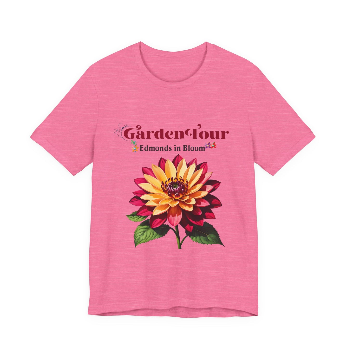 Edmonds in Bloom Garden Tour 2026 Unisex Jersey Short Sleeve Tee