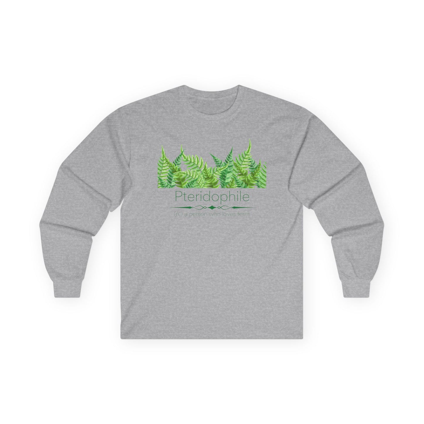 Pteridophile Cotton Long Sleeve Tee