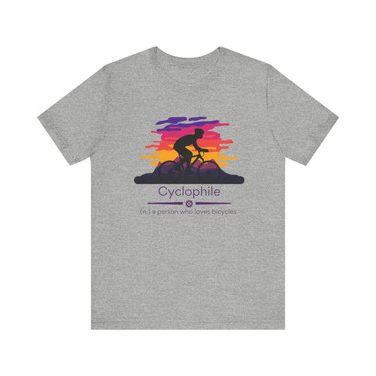 Cyclophile - bicycle lover T-shirt