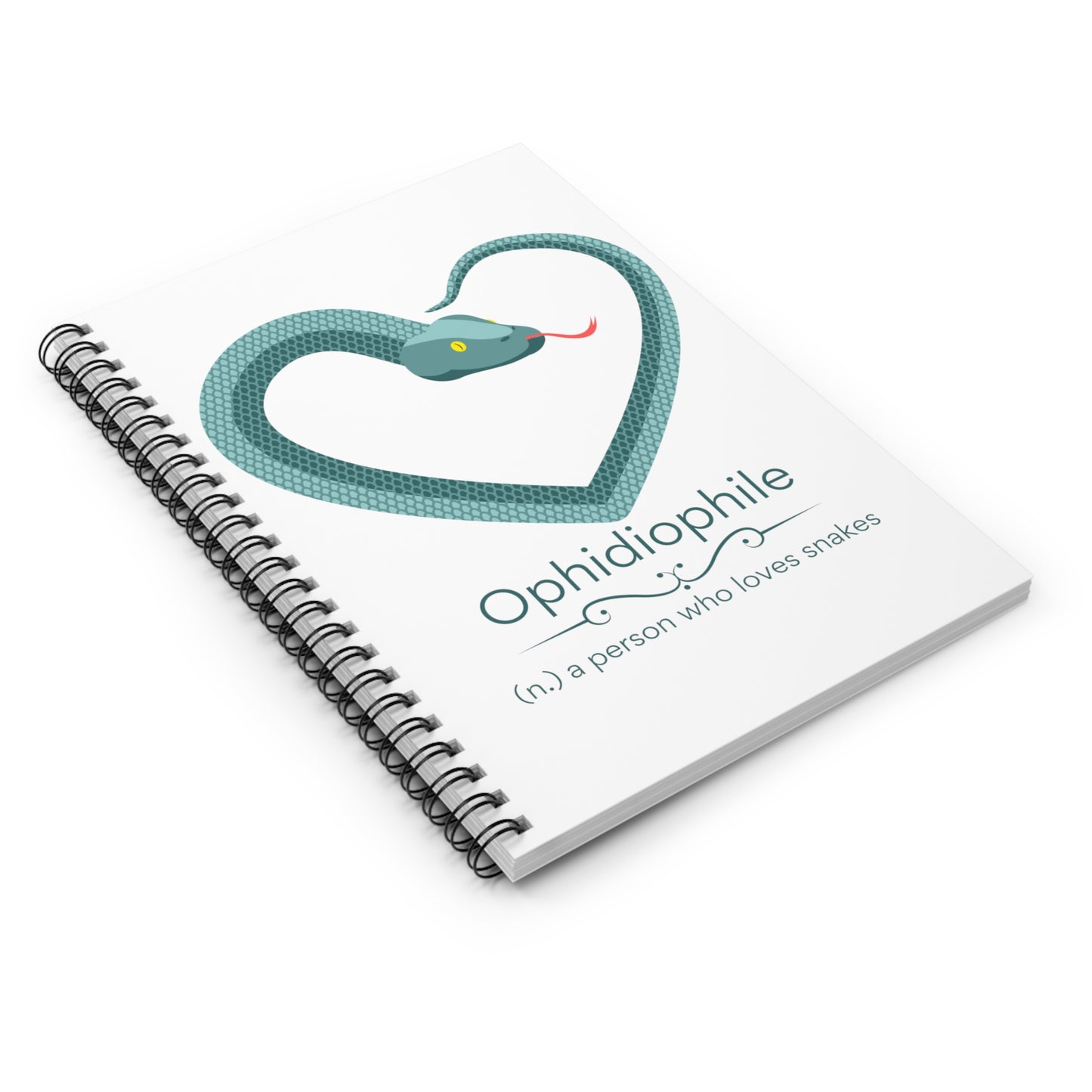 Ophidiophile Spiral Notebook - Ruled Line