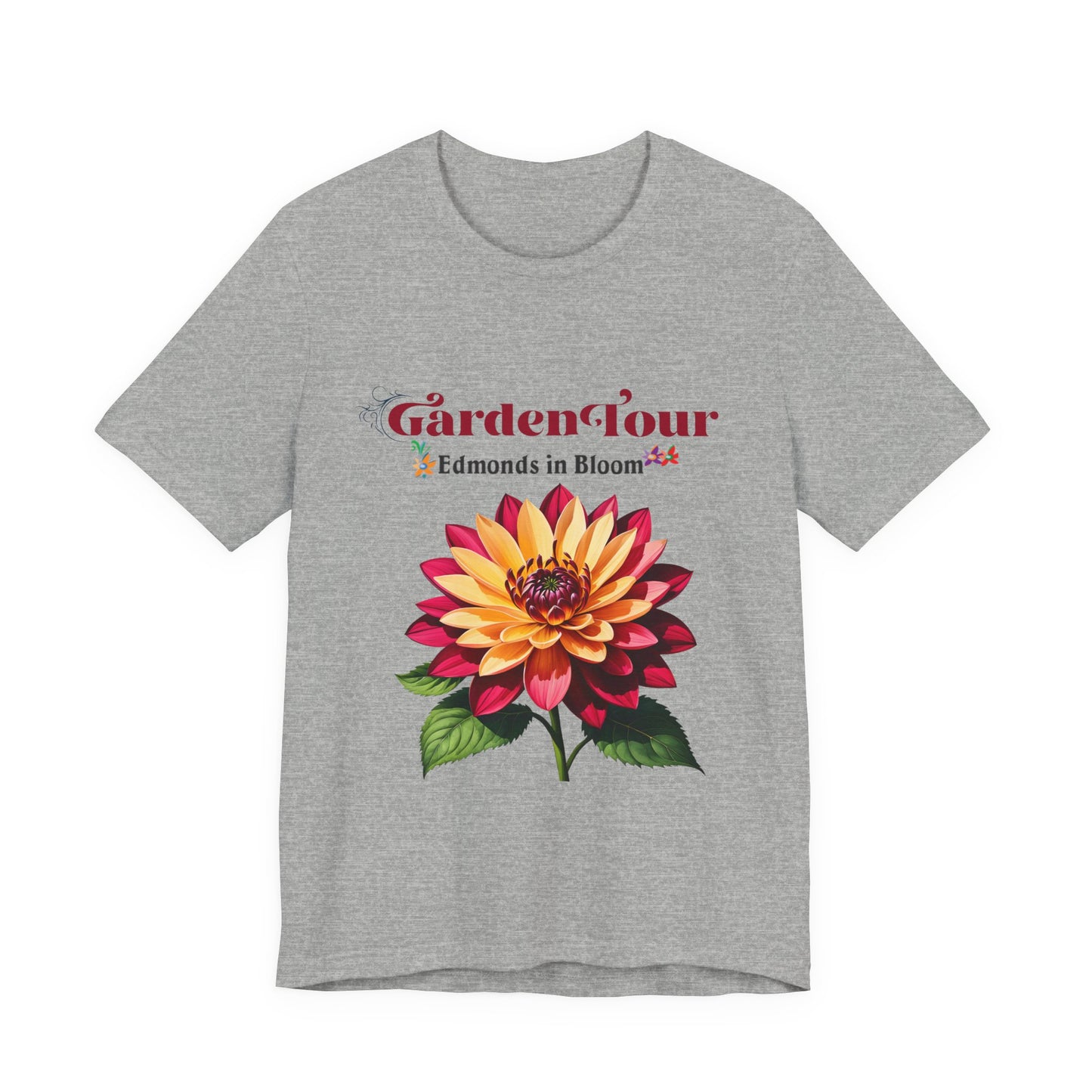 Edmonds in Bloom Garden Tour 2026 Unisex Jersey Short Sleeve Tee